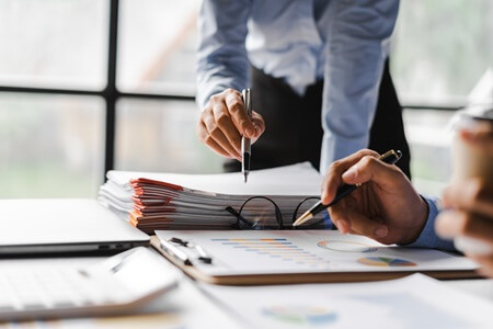 CPA assisting in multifamily real estate tax planning